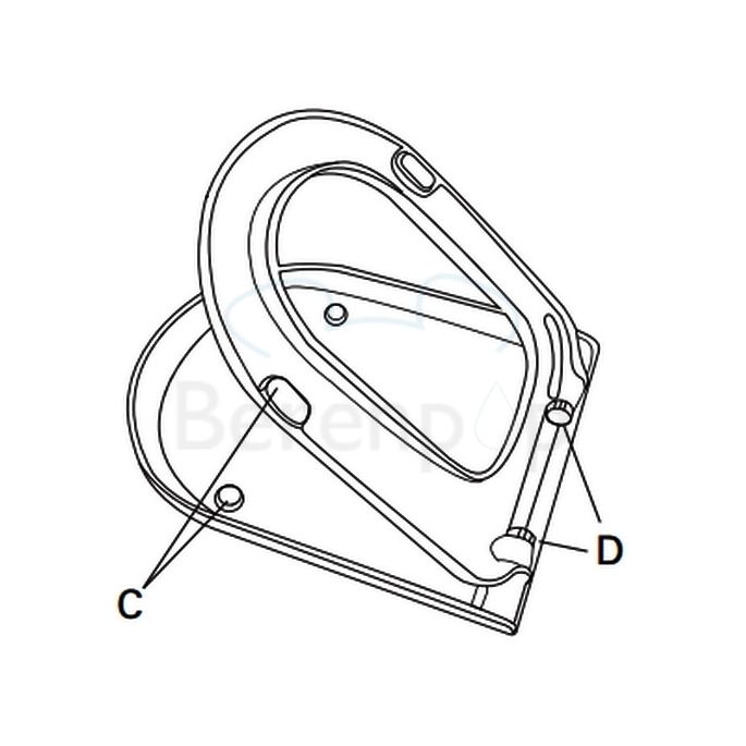 Villeroy en Boch Homage 8809S6R1 WC-Sitze mit Deckel weiß (Weiße Alpin-KeramikPlus)