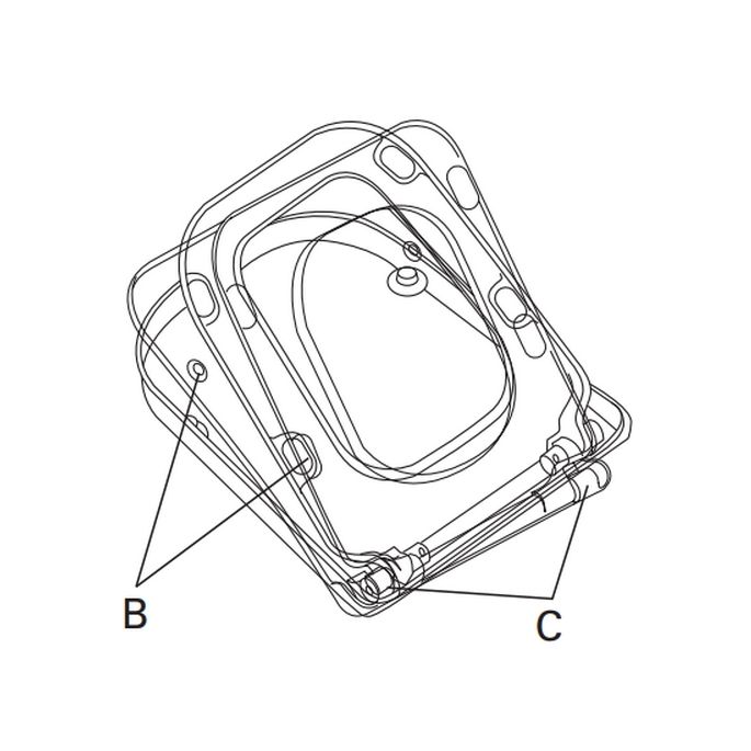 Villeroy en Boch Legato Slimseat Line 9M96S101 toiletzitting met deksel wit *niet meer leverbaar*
