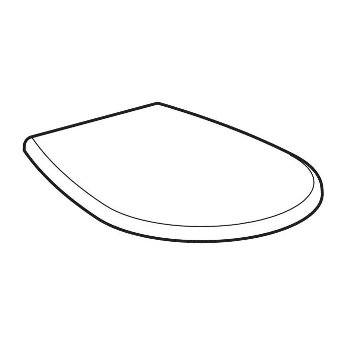 Geberit Renova 572165000 toiletzitting met deksel wit