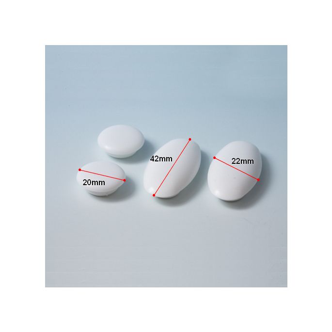 Sphinx S8H78502000 buffers 2 stuks rond en 2 stuks ovaal voor toiletzitting Sphinx 300 *niet meer leverbaar*