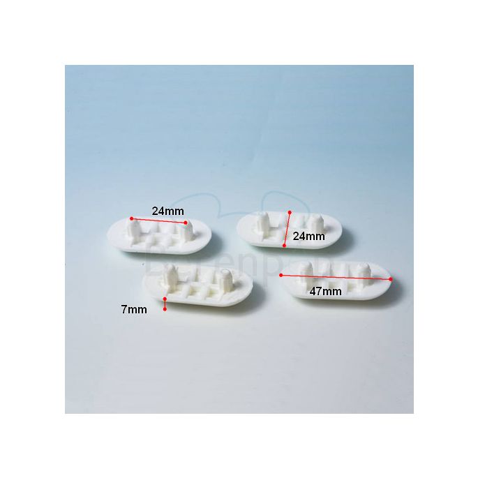 Sphinx S8H907000 buffers ovaal toiletzitting