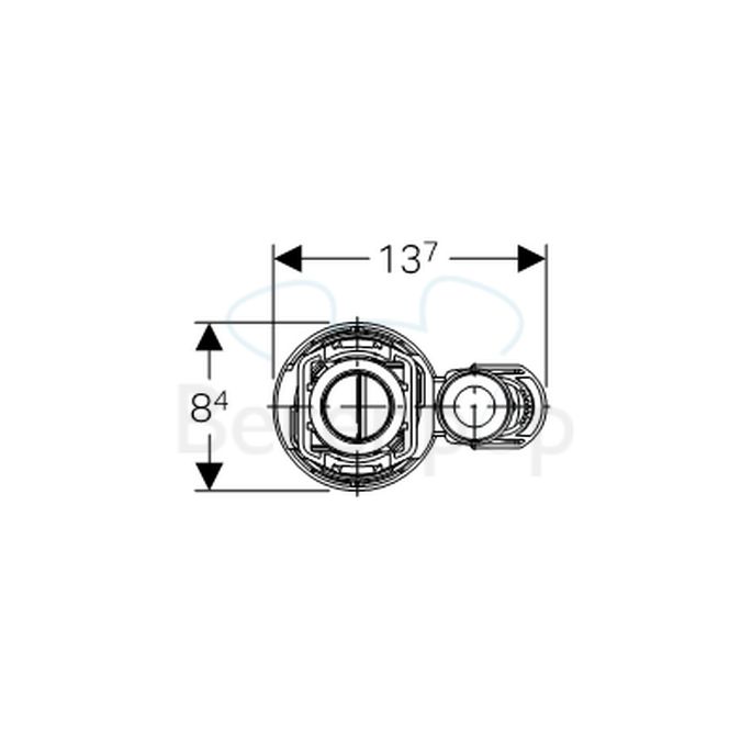 Geberit 282320212 Spülmechanismus Typ 290