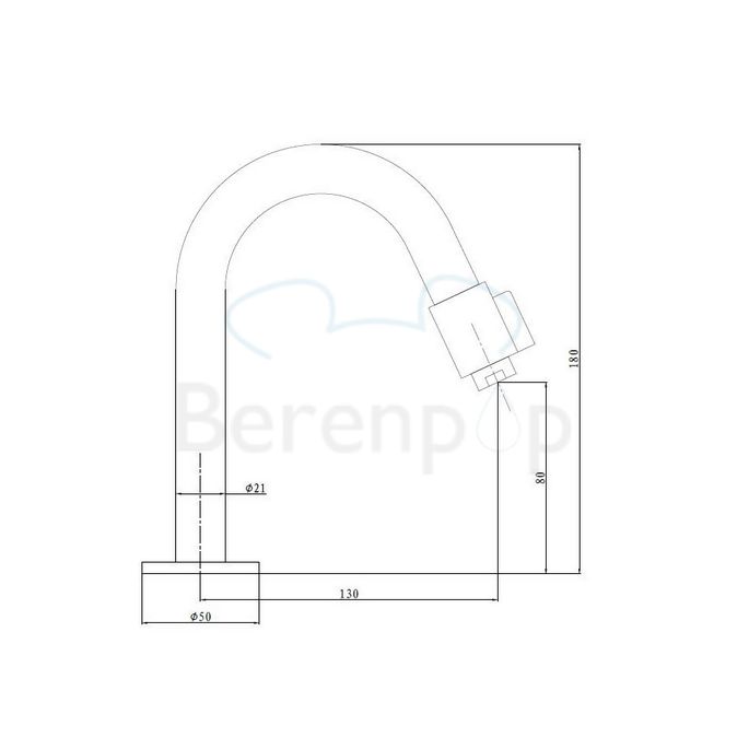 San4U 2503565 One Pack Floor fonteinset wit keramiek/ chroom