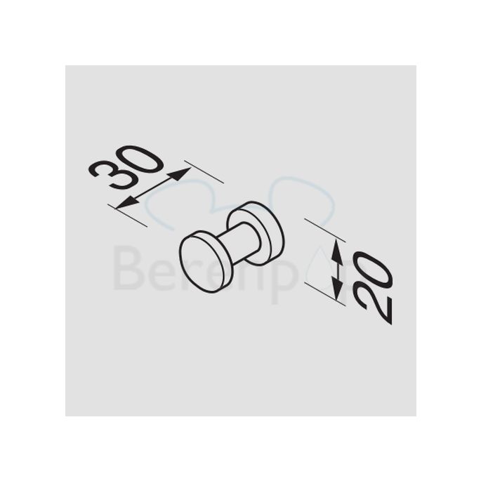 Geesa Nemox 650002115 Accessoire-Set (WC Zubehörsatz) chrom