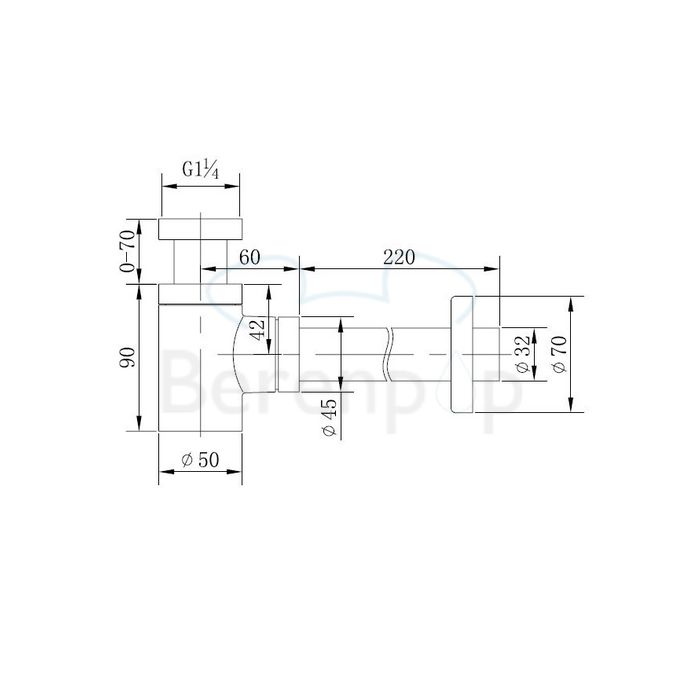 San4U 2508401 One Pack Queen (links) fonteinset wit keramiek/ chroom