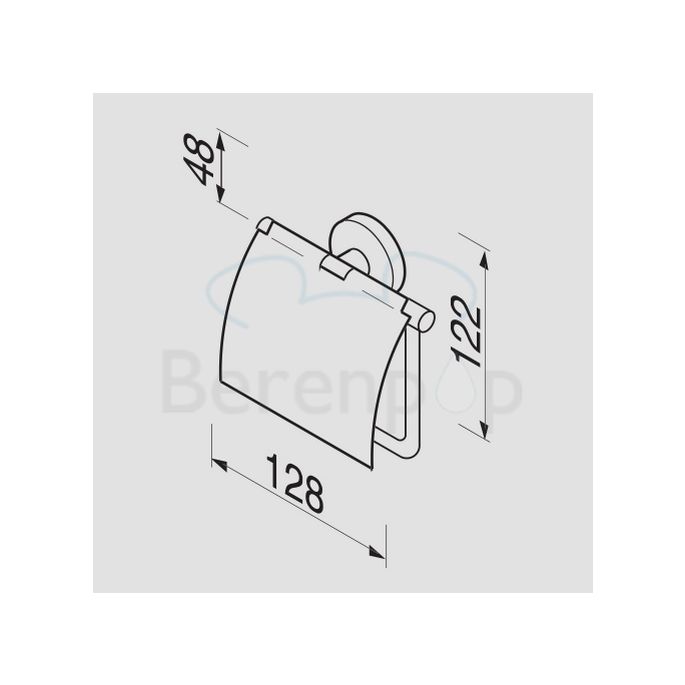 Geesa Nemox 650002115 Accessoire-Set (WC Zubehörsatz) chrom