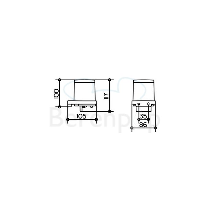 Keuco Moll 12752010100 lotion dispenser 180ml chrome/ white