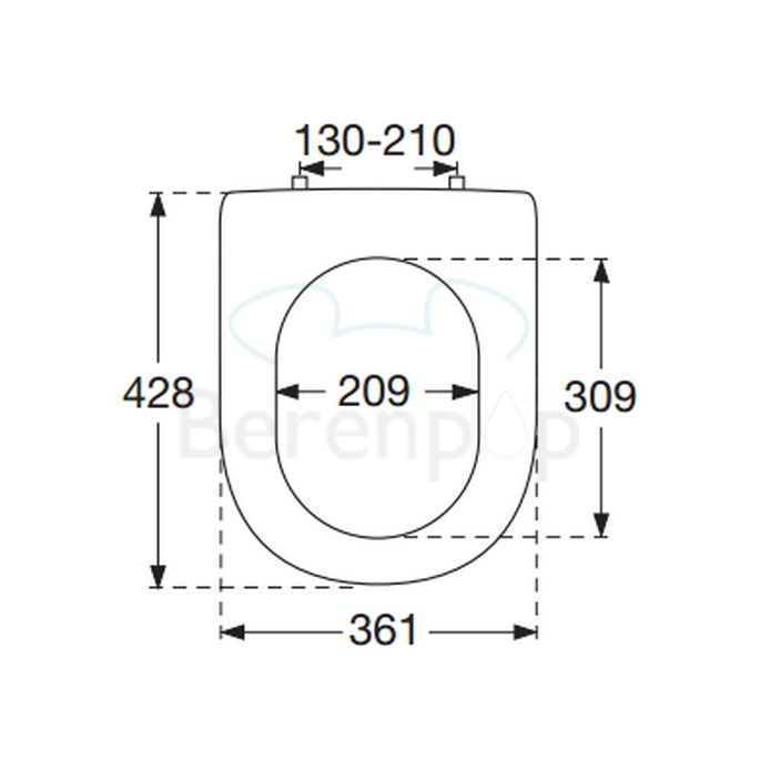 Villeroy en Boch Homage 8809S1R3 WC-Sitze mit Deckel pergamon *nicht mehr lieferbar*