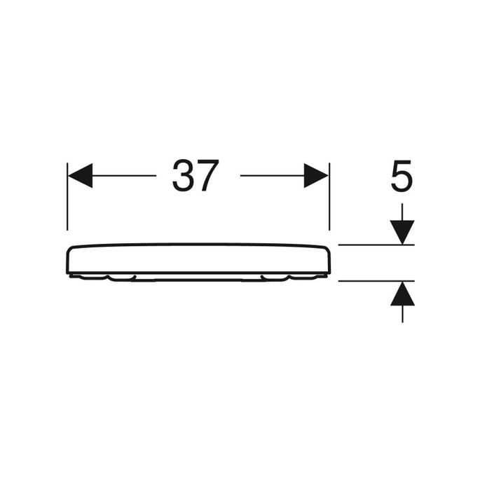 Geberit 300 Basic S8H51203000G toilet seat with cover white