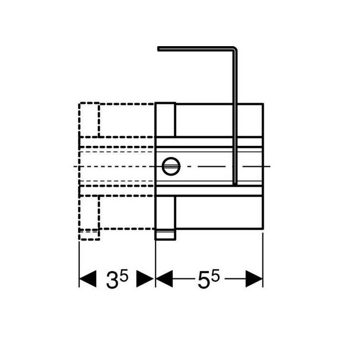 Geberit Aquaclean 242001001 electricity box for shower-toilet (OUTLET)