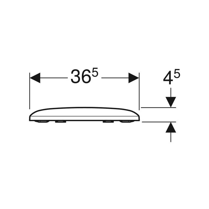 Geberit Icon 571900000 toiletzitting met deksel wit *niet meer leverbaar*