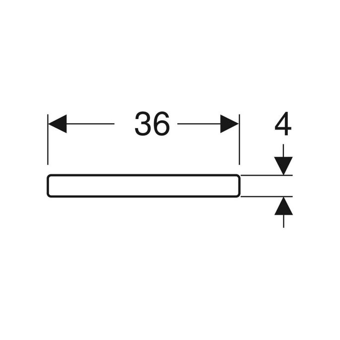 Geberit Renova Plan 572180000 toilet seat with lid white