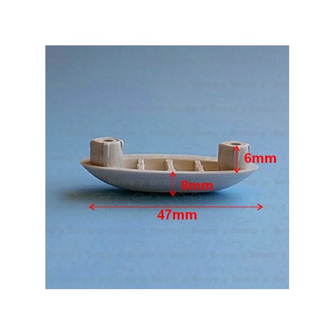 Pressalit A4033 buffer voor zitting ovaal grijs