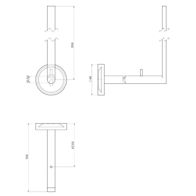 Clou Flach CL09020992901 Accessoire-Set (5-teilig) chrom