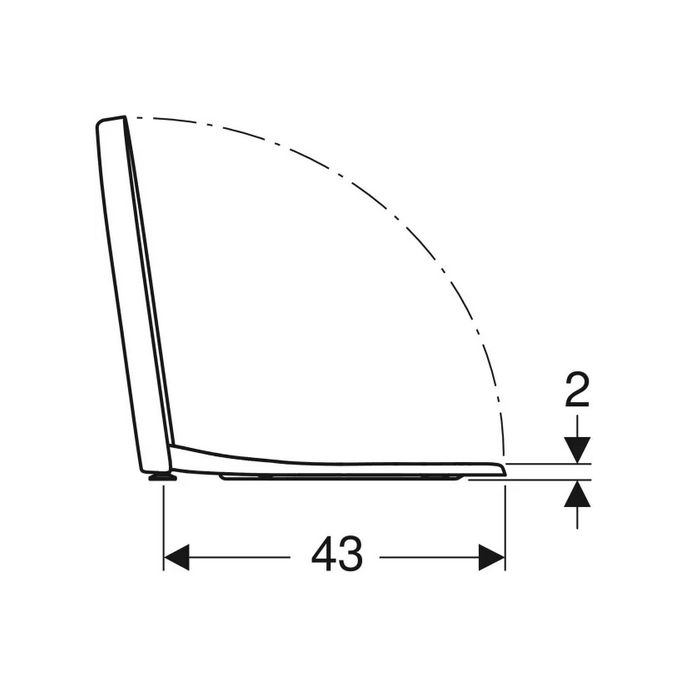 Geberit Icon 500670011 WC-Sitze mit Deckel weiß