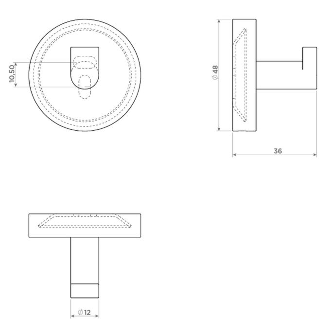 Clou Flach CL09020992901 Accessoire-Set (5-teilig) chrom