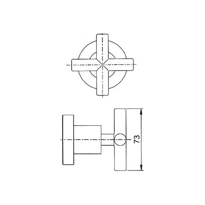Fima Carlo Frattini Maxima F53231CR concealed stopcock trim 1/2