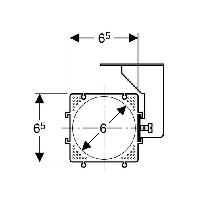 Geberit Aquaclean 242001001 electricity box for shower-toilet (OUTLET)