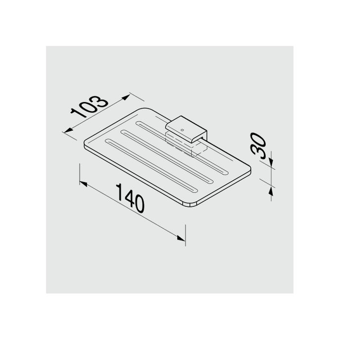 Geesa AIM 91844302 Seifenhalter chrom