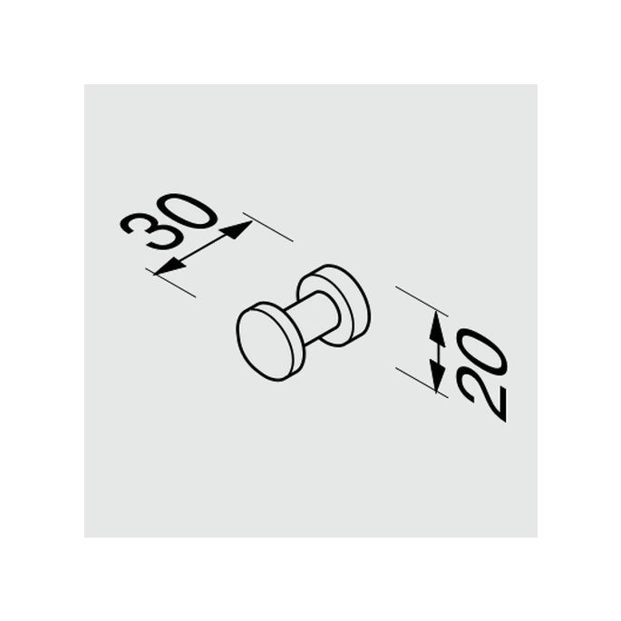 Geesa Nemox Black 91651306 haak mat zwart