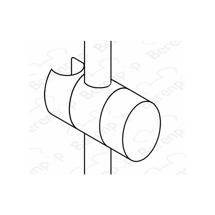 HSK Shower & Co E98508 glijstuk diameter 25mm chroom