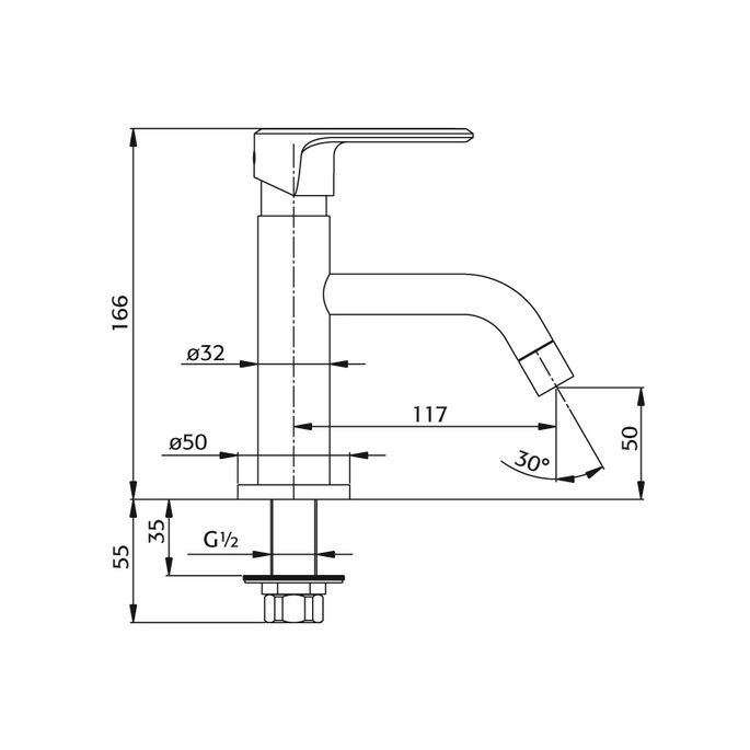 Pure Aragon AR5108 fonteinkraan chroom