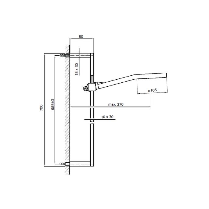 Pure Aragon AR5125 Brausegarnitur chrom