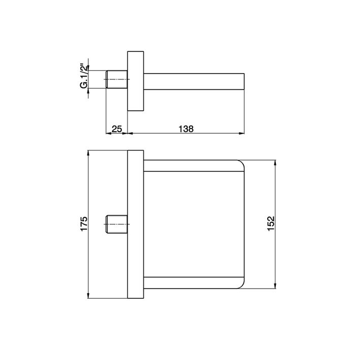 Pure PU5508 badwaterval chroom