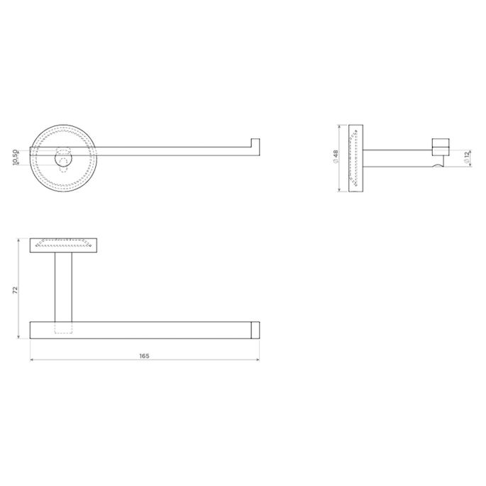 Clou Flach CL09020992901 Accessoire-Set (5-teilig) chrom