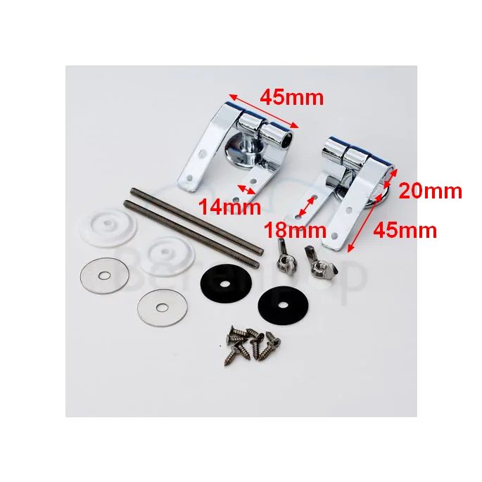 Sphinx Antibes, Milano, Lotus, Ravenna and Corfu S8H95000R set of 2 hinges chrome