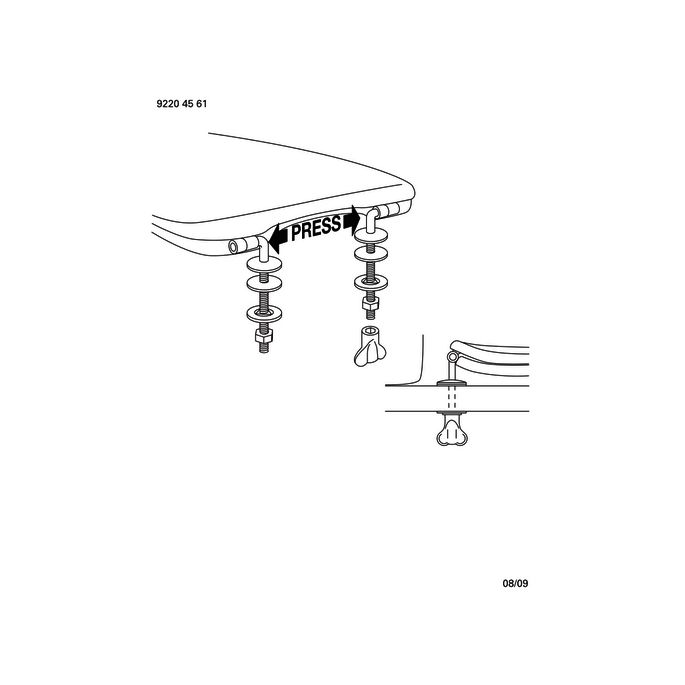 Villeroy en Boch Arriba 88266101 toiletzitting met deksel wit