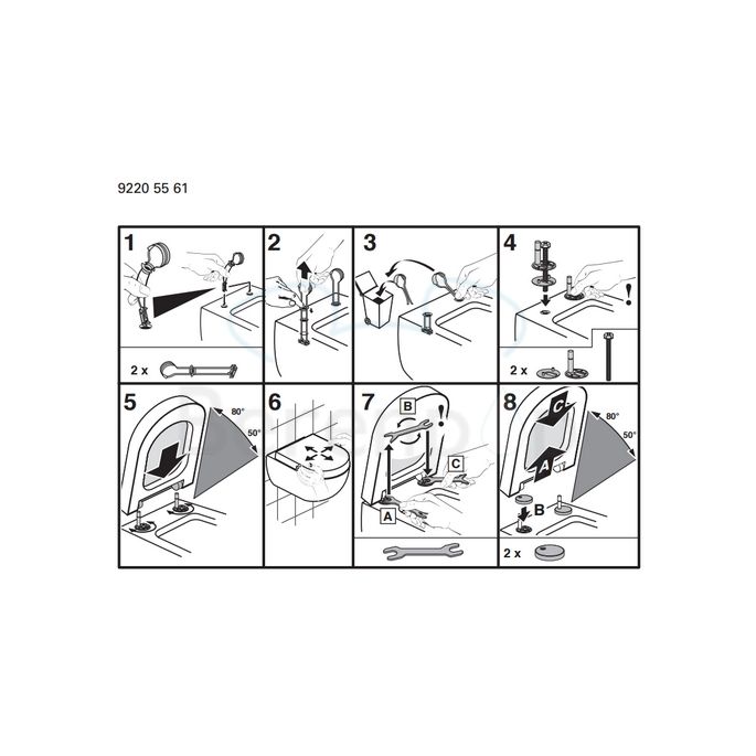 Villeroy en Boch Homage 8809S1R3 WC-Sitze mit Deckel pergamon *nicht mehr lieferbar*