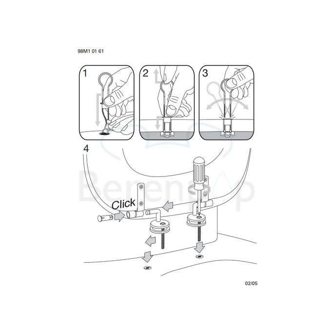 Villeroy en Boch Pure Stone 98M16100 WC-Sitze mit Deckel Eiche *nicht mehr lieferbar*