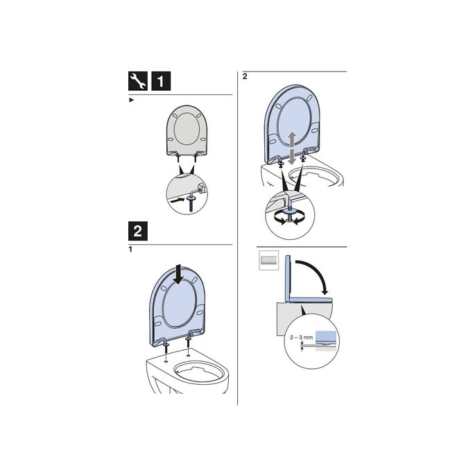 Geberit 300 Kids S8H51102000G WC-Sitze (Kindersitz) mit Bezug weiß *nicht mehr lieferbar*