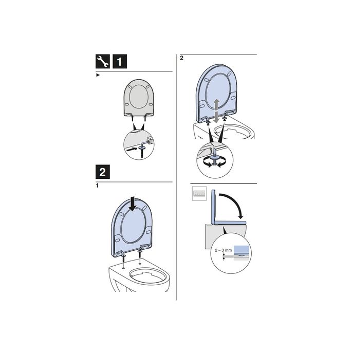 Geberit Renova 573035000 toilet seat with lid white *no longer available*