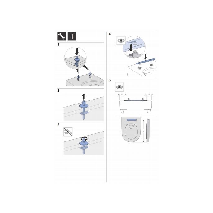 Geberit Xeno2 500833011 toiletzitting met deksel wit