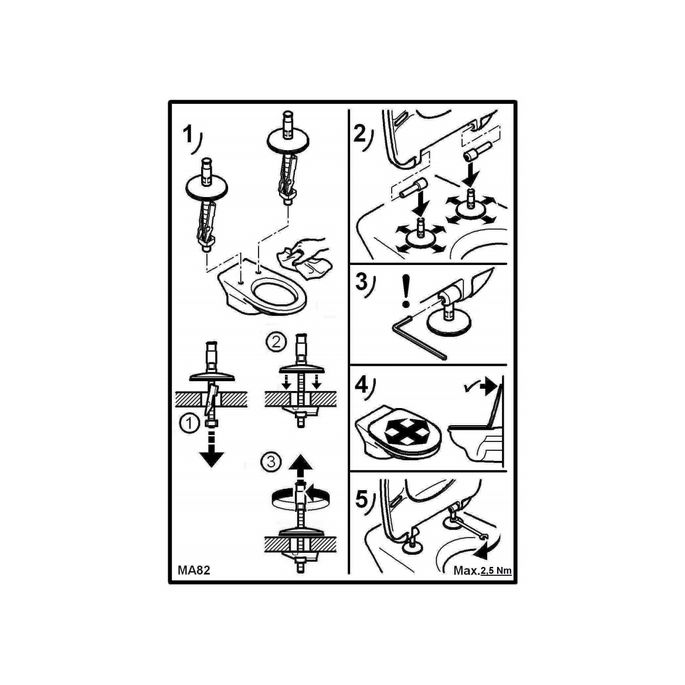 Ideal Standard Contour 21 Schools S453679 toilet seat with lid yellow