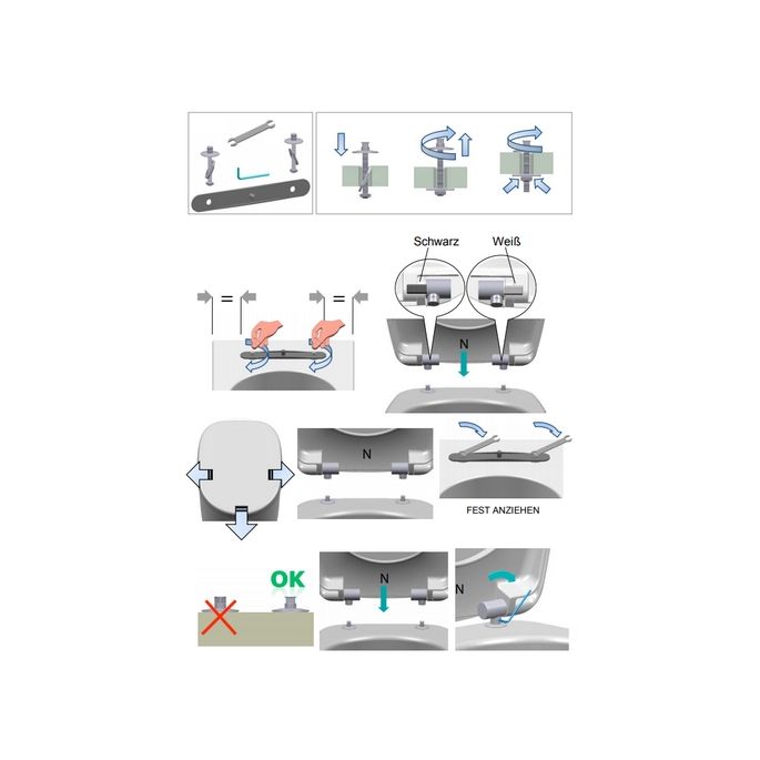 Ideal Standard Softmood T639201 toiletzitting met deksel wit