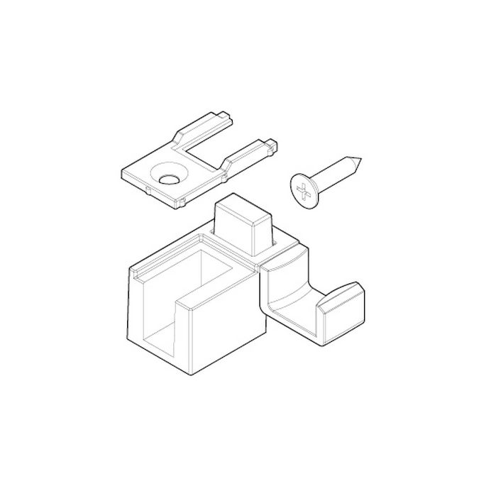 Novellini R06BXMOD1-H ondergeleider zwart