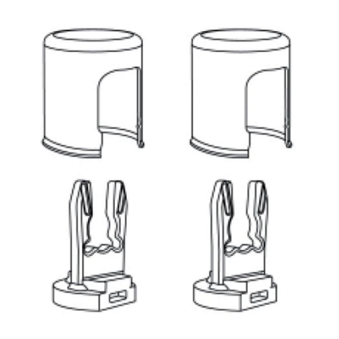 Pressalit A10205 Schloss + Abdeckung