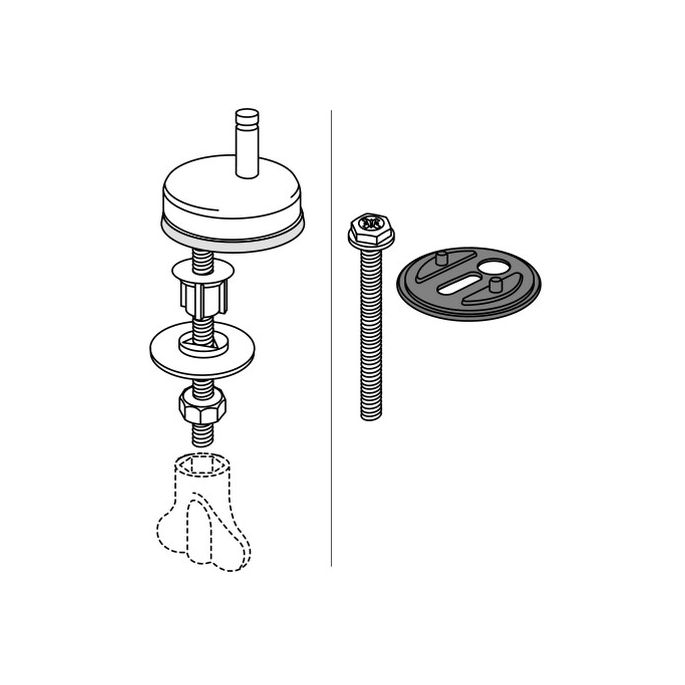 Pressalit Delight 492000-D09999 toilet seat with cover white