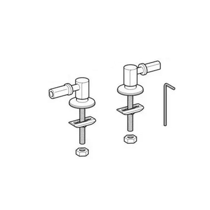 Geberit Renova Plan 500689011 toiletzitting met deksel wit