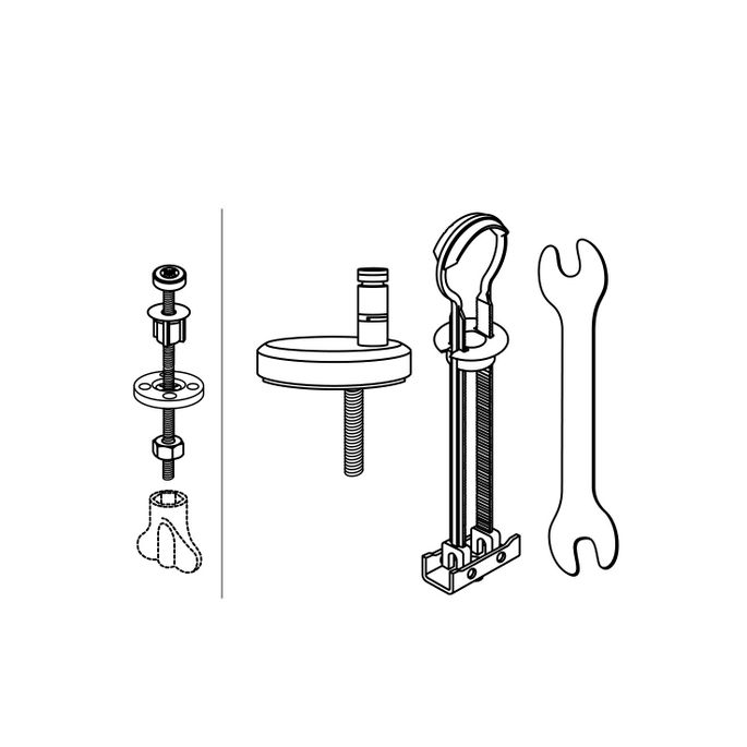 Pressalit 300 Slim 1012000-DG6999 toilet seat with cover white