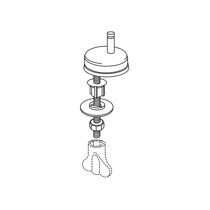 Pressalit T Soft D 744000-D15999 toiletzitting met deksel wit