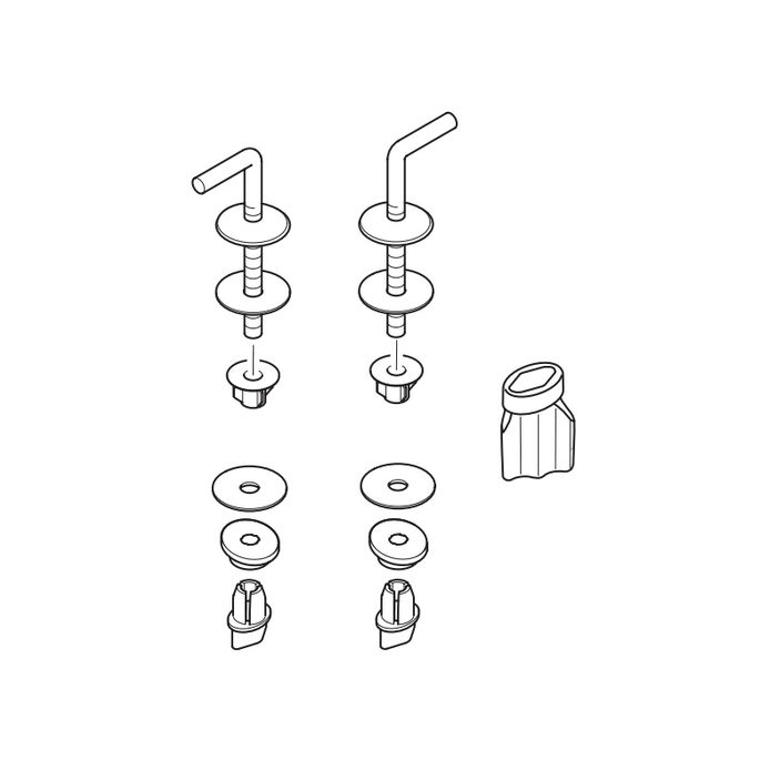 Villeroy en Boch O.Novo Vita 9M676101 WC-Sitze mit Deckel weiß