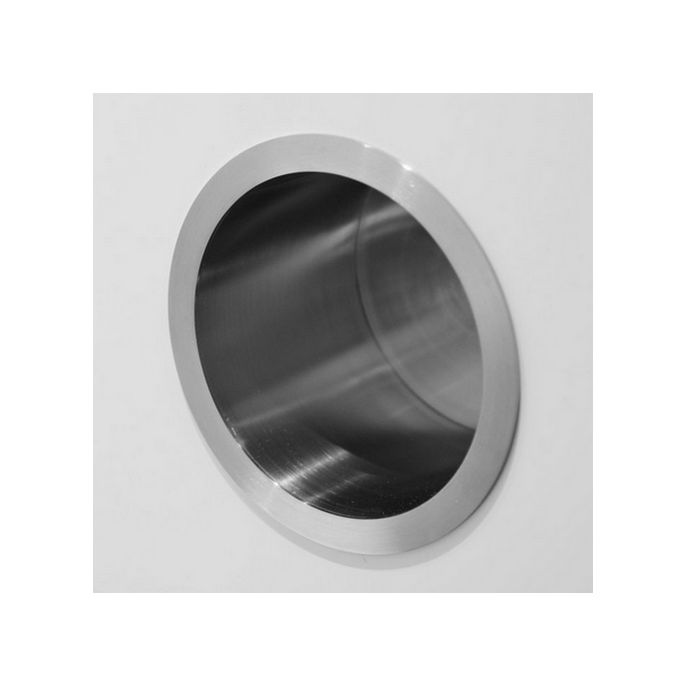 Looox Closed CL3 reserverolhouder voor 1 rol inbouw RVS