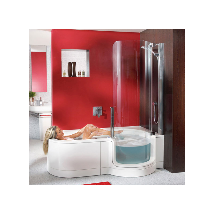 Artweger Twinline 1 TLZ203 lekstrip scharnierzijde