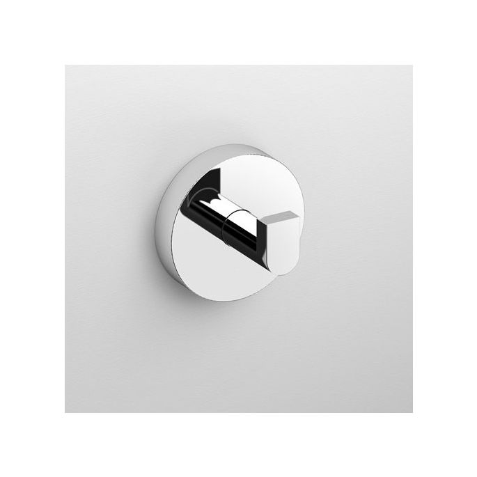 Clou Flat CL0902064 set van 2 stuks kledinghaak chroom