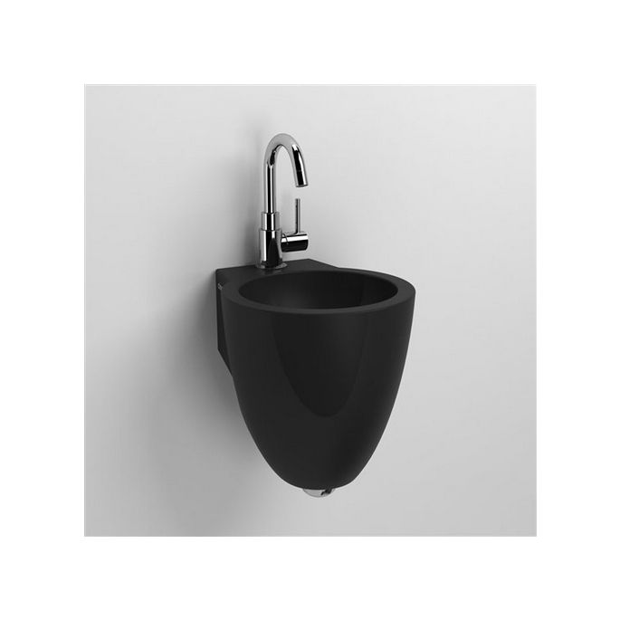 Clou Flush 6 CL0312060 keramiek fontein 27cm mat zwart