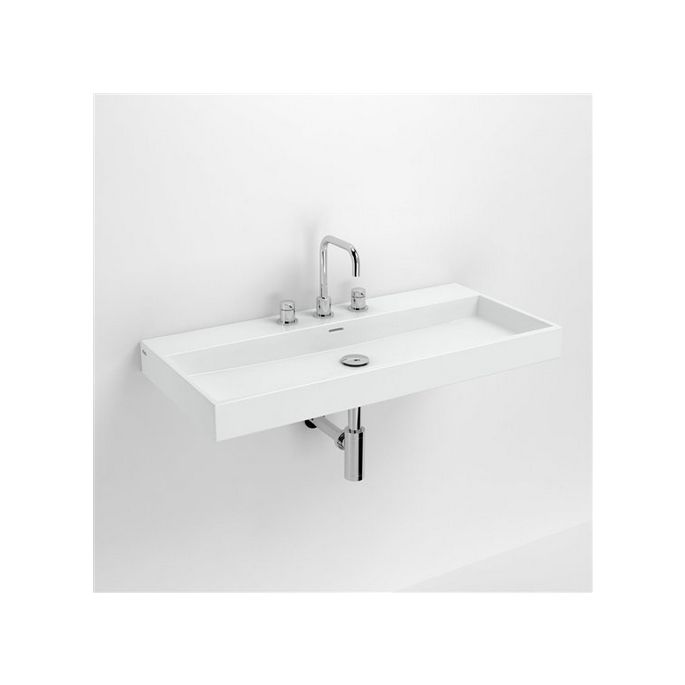 Clou Wash Me CL0201034 sink 90x42cm ceramic white